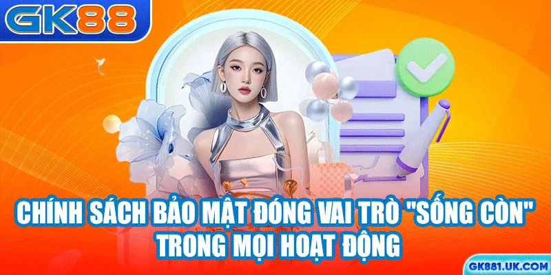 Chính sách bảo mật đóng vai trò "sống còn" trong mọi hoạt động
